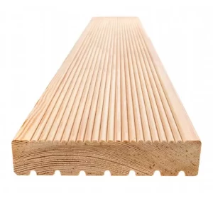 Купить террасную доску "Вельвет" 28х145х4000 мм из лиственницы в Ярославле